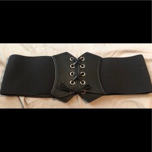 Vintage Norma Kamali corset belt
